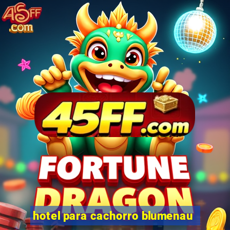 hotel para cachorro blumenau